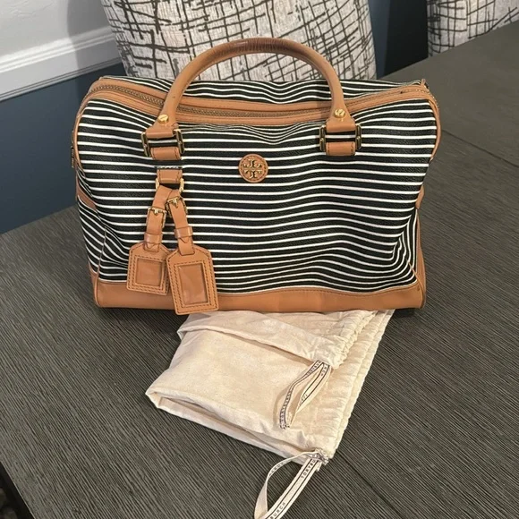 Tory Burch striped tote bag - Picture 9 of 10